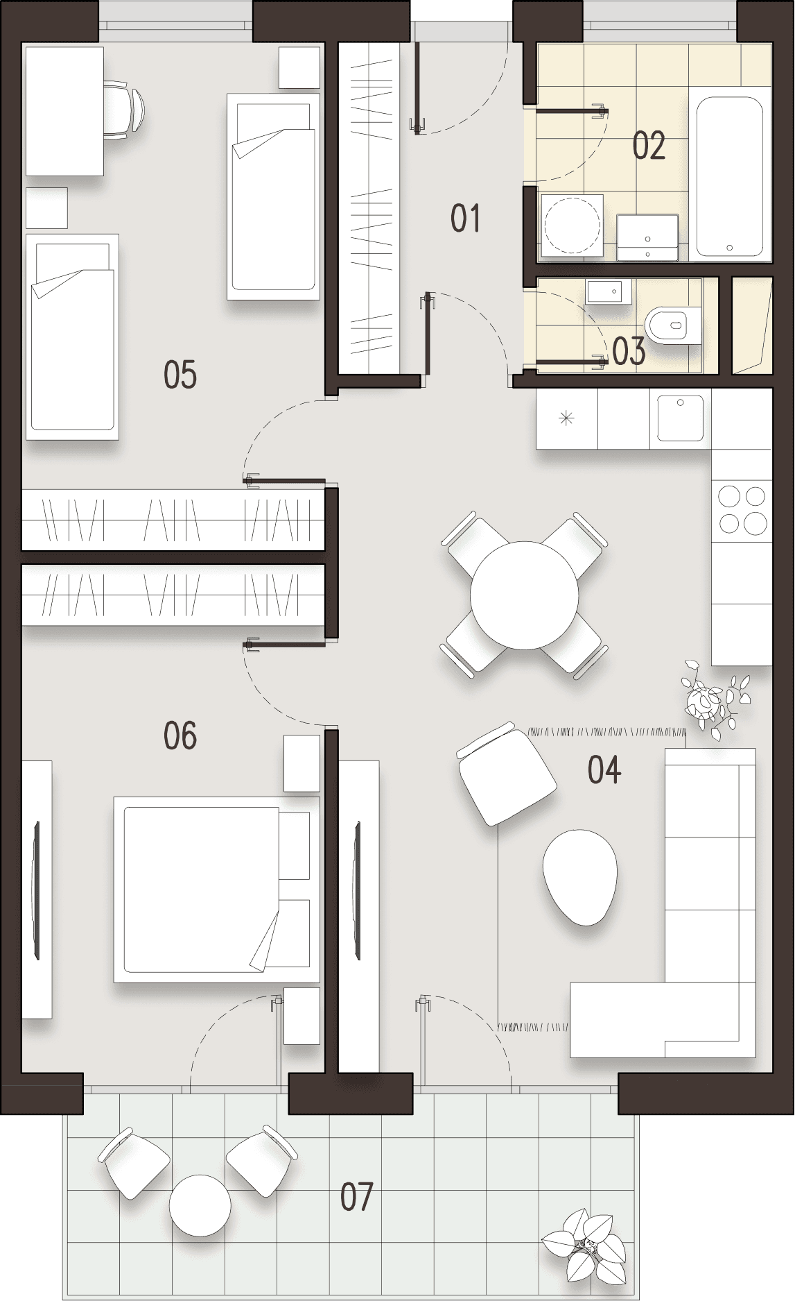 Residence D2.02 plan