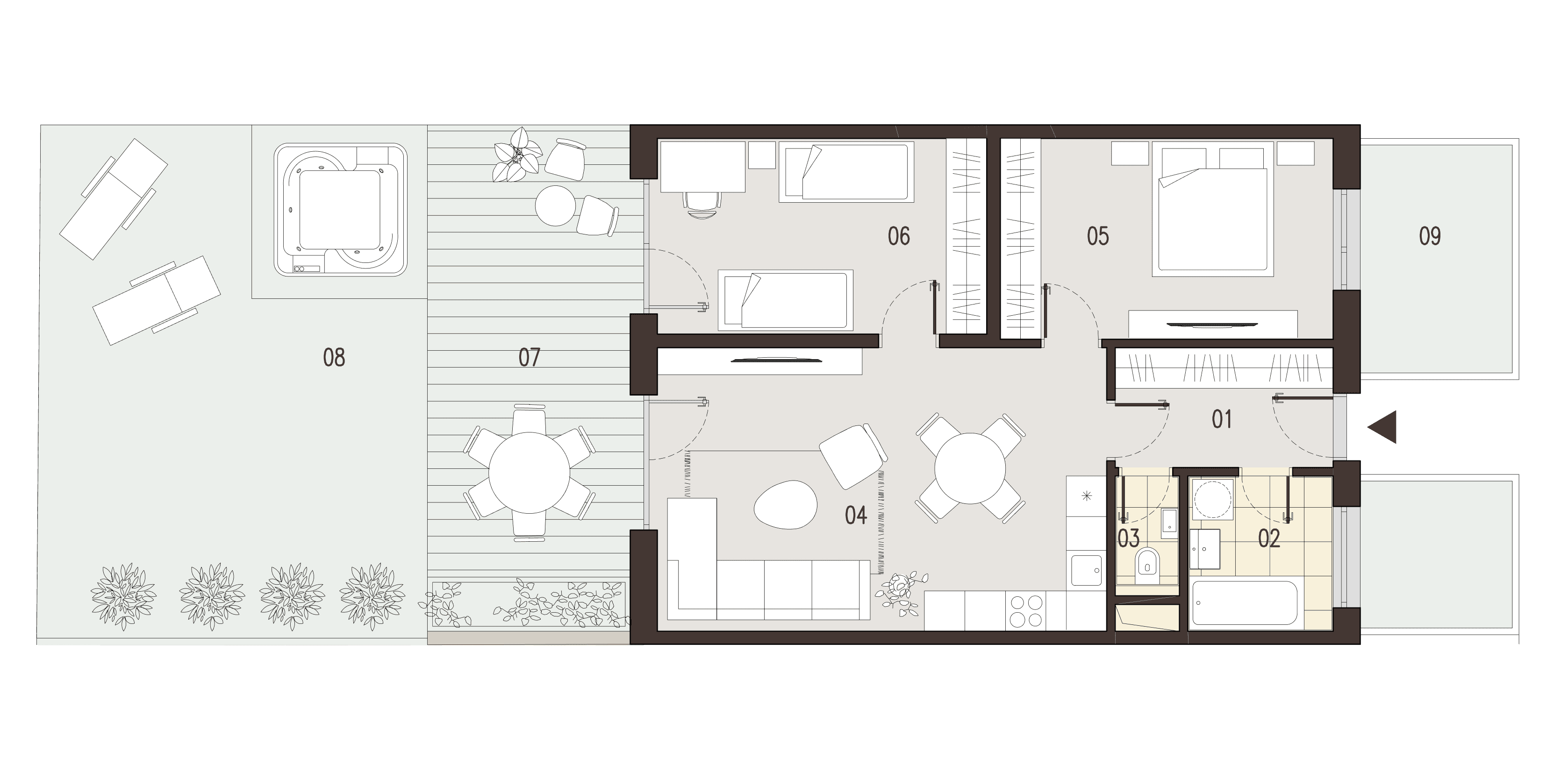 Residence K_NB0.01 plan