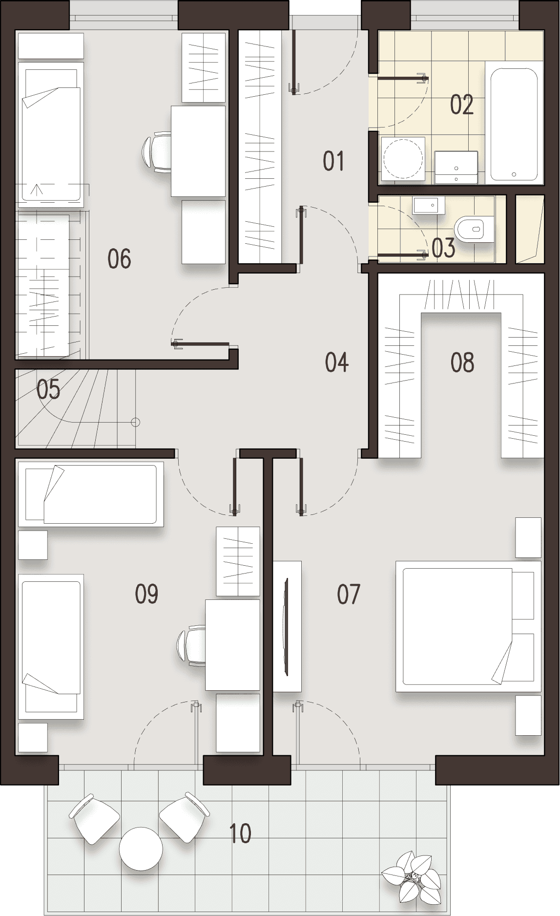 Residence D4.04 plan